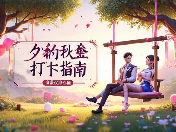 和平精英七夕秋千打卡指南，浪漫双排必备！七夕浪漫双排！和平精英秋千打卡全攻略