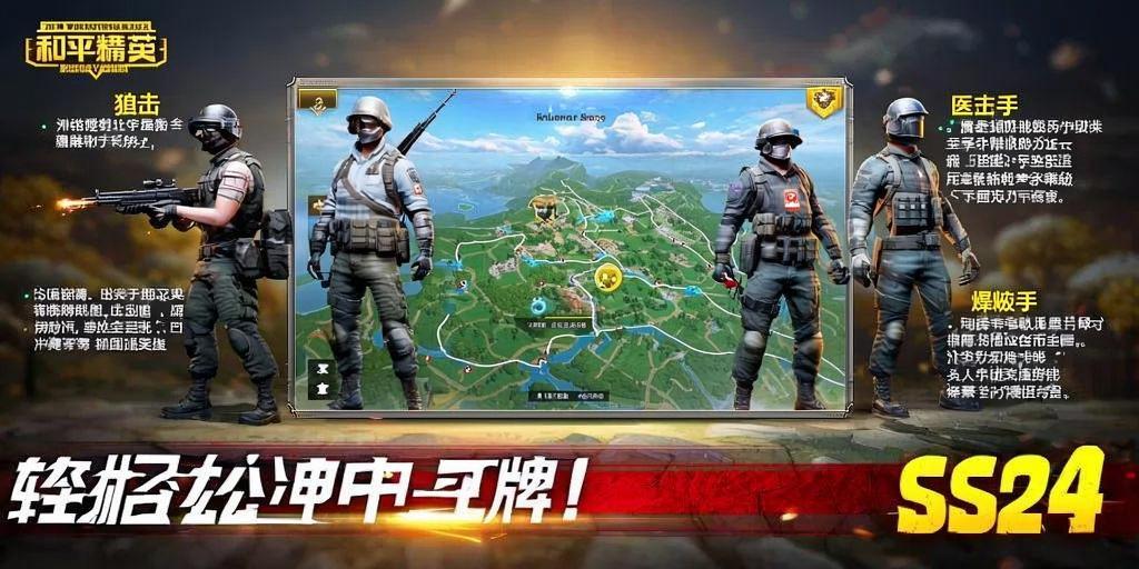 和平精英SS24赛季上分阵容推荐，轻松冲王牌！和平精英SS24赛季王牌上分阵容推荐，轻松冲分攻略！  第1张
